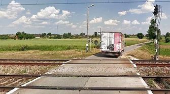 Przejazd kolejowy awaryjnie zamknięty