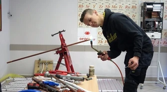 Budowlanka zaprezentowała się ósmoklasistom