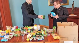 "Paczka dla Ukrainy" - akcja łódzkiego Caritas