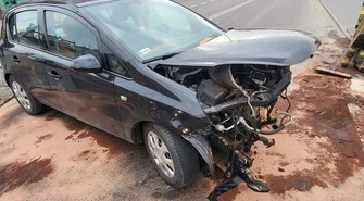 Opel zderzył się z BMW