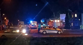 Groźny wypadek w Rozprzy