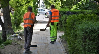 Chodnik przy PUP gotowy