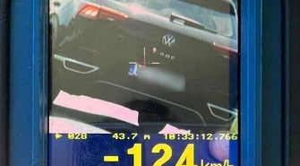 124 km/h w obszarze zabudowanym