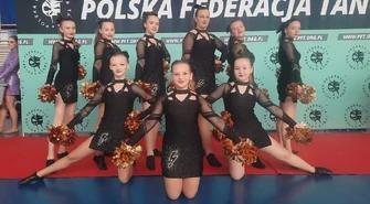 Srebrny medal piotrkowskich cheerleaderek