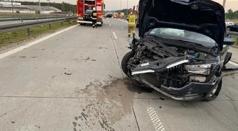 Dachowanie na S8. Sprawca miał prawie 3 promile [ZDJĘCIA]