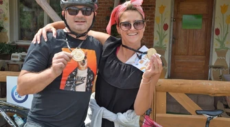 Rajdowa sobota w Łazach Dąbrowie (DUŻO ZDJĘĆ)