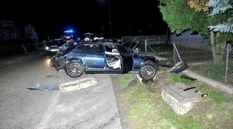 Tragedia na drodze w Czarnocinie