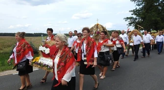 Święto plonów w gminie Aleksandrów [ZDJĘCIA]