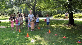 Kolorowo w Parku Poniatowskiego (ZDJĘCIA)
