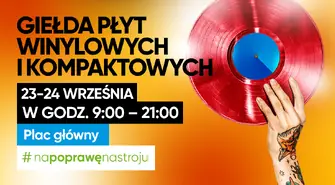 Giełda płyt winylowych - unikalne czarne krążki w Focus Mall w Piotrkowie