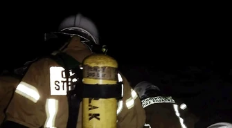 Pożar w domu jednorodzinnym w Mąkolicach