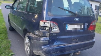 Pijany uciekł z miejsca wypadku