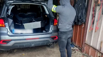 Odzyskali skradzione mitsubishi