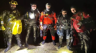 Nocne nurkowanie na Wapiennikach