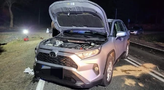 Zignorował znak STOP. Wypadek na DK12