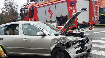 Wypadek na skrzyżowaniu Słowackiego i Concordii. Poszkodowane dziecko (AKTUALIZACJA)