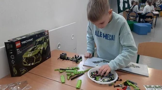 Festiwal Gier i Klocków w szkole w Proszeniu