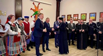 Samorządowcy na opłatku u starosty [ZDJĘCIA]