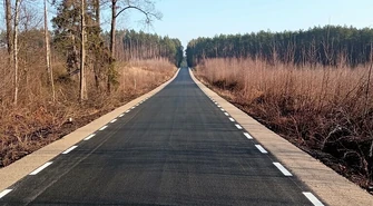 Wyremontowali 1,5 km drogi