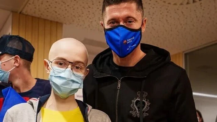 Wyjątkowy gość z wizytą u Patryka