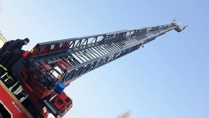 Piotrkowscy strażacy bez mechanicznej drabiny