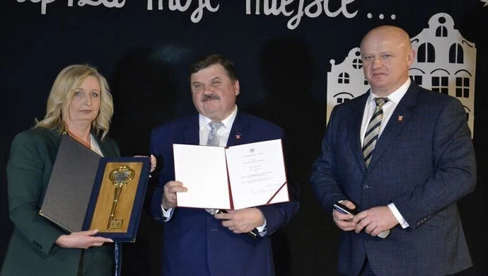 Burmistrz odebrał klucz do miasta