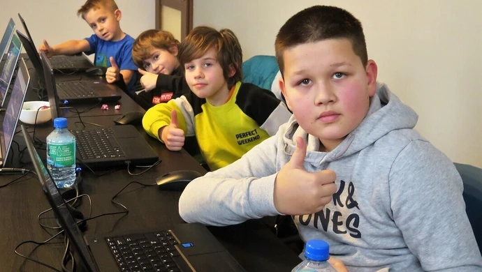 Poznali świat "retro programowania"