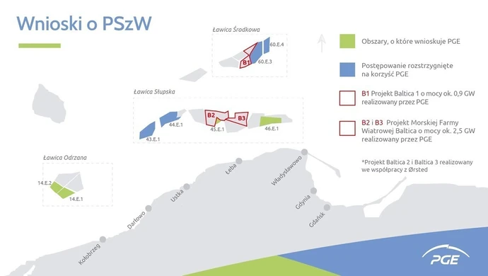 Stanowisko prezesa PGE Wojciecha Dąbrowskiego ws. rozstrzygnięcia dla morskich farm wiatrowych