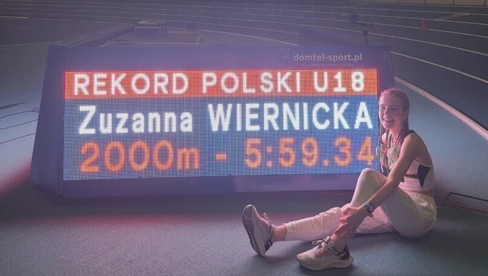 Zuzanna Wiernicka bije kolejne rekordy