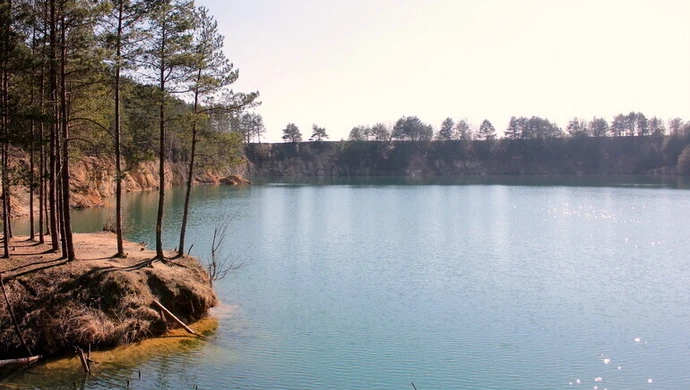 Turkusowe jeziorko, czyli sulejowskie Malediwy