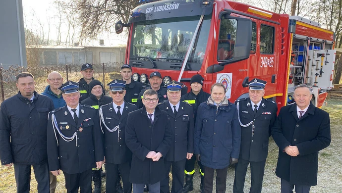 Nowoczesny średni samochód ratowniczo-gaśniczy dla OSP Lubiaszów