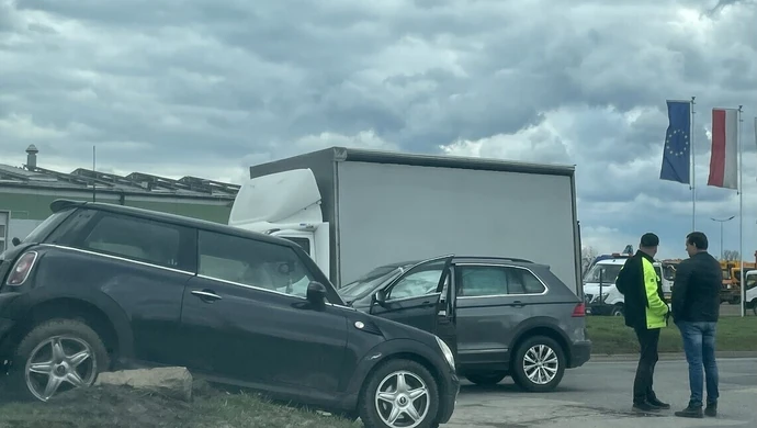 Groźne zderzenie na Żelaznej