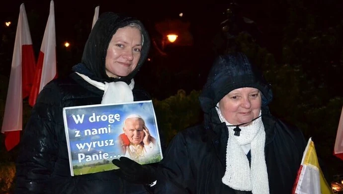 Marsz pamięci św. Jana Pawła II w Piotrkowie