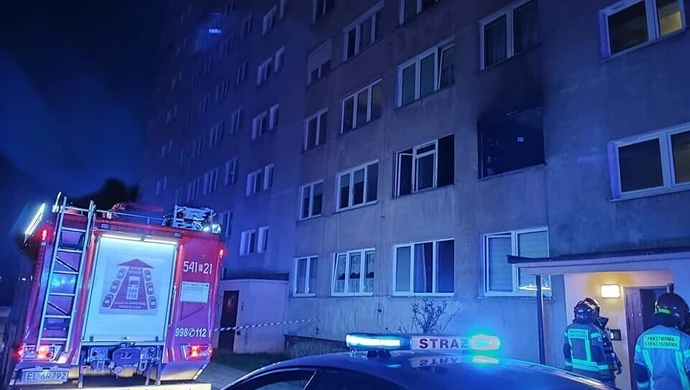 Pożar w wieżowcu. Dwie osoby nie żyją