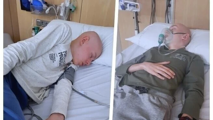 Nowotwór nie odpuszcza! Patryk znów musi walczyć