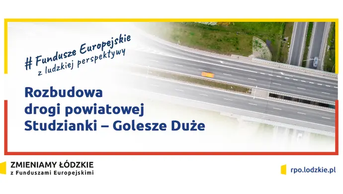Rozbudowa drogi powiatowej Studzianki – Golesze Duże