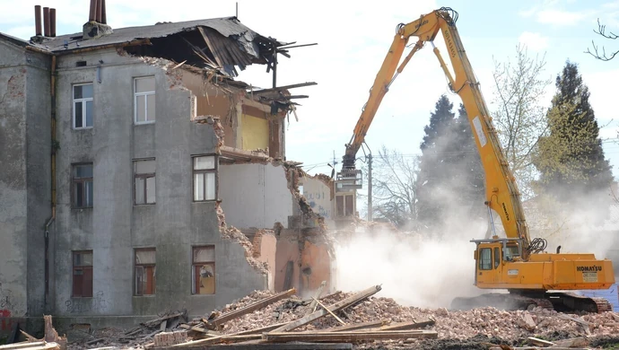 Kolejna rozbiórka w Piotrkowie