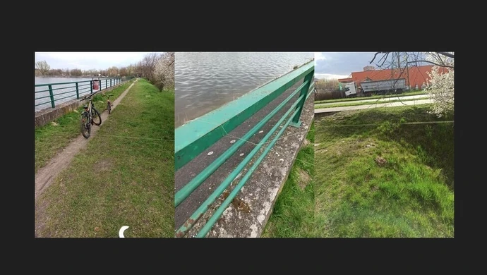 Pułapka? Kto zawiesił żyłkę na ścieżce przy Bugaju?