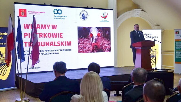 Polsko-duńskie forum rolnicze w Proszeniu