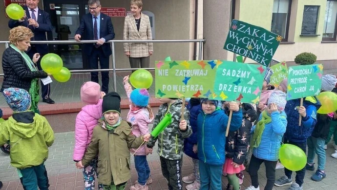 Przedszkolaki z Wolborza świętowały Dzień Ziemi