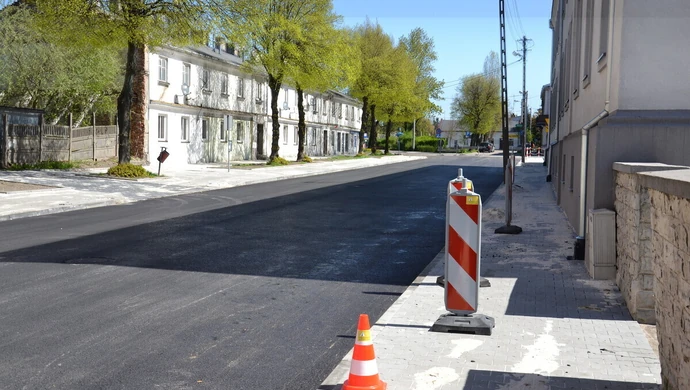 Na Wojska Polskiego prace wrą