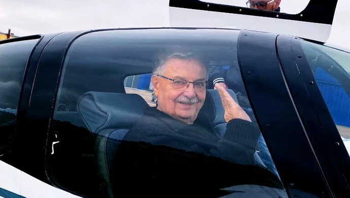 Legendarny pilot doświadczalny odwiedził Piotrków