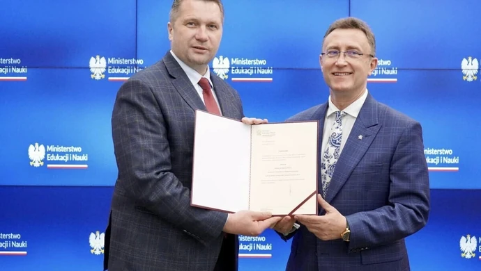 Nominacja na rektora Akademii Piotrkowskiej wręczona