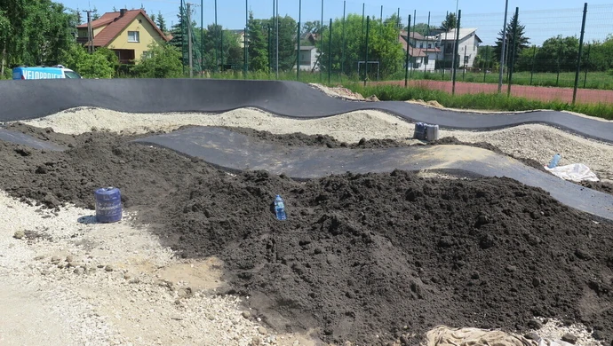 Budowa pumptrucku w Piotrkowie nabiera tempa