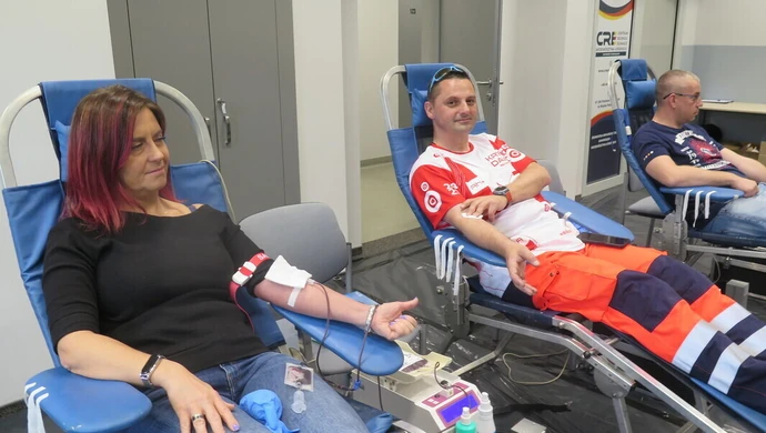 W CRE po raz kolejny oddano krew