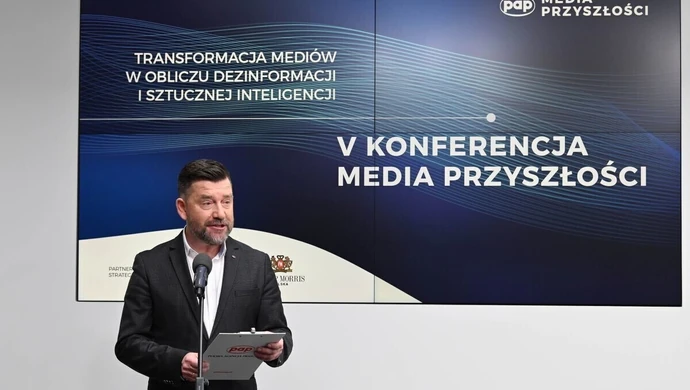 Prezes PAP na konferencji "Media Przyszłości": to agencje prasowe decydują o tym, co jest w mediach