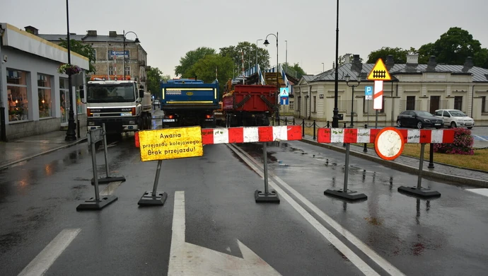 UWAGA! Przejazd kolejowy na ul. Słowackiego zamknięty
