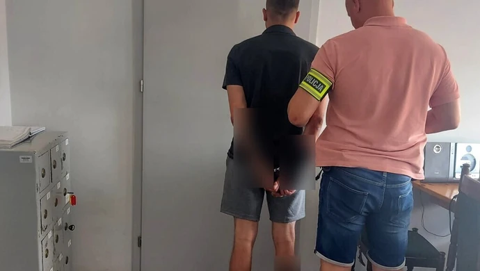 Po służbie rozpoznał poszukiwanego