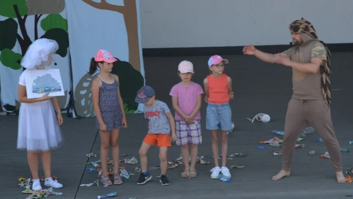 "Wielka przygoda małej chmurki" pod bezchmurnym niebem