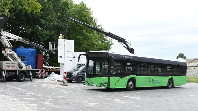 Ładowarki naładują autobusy